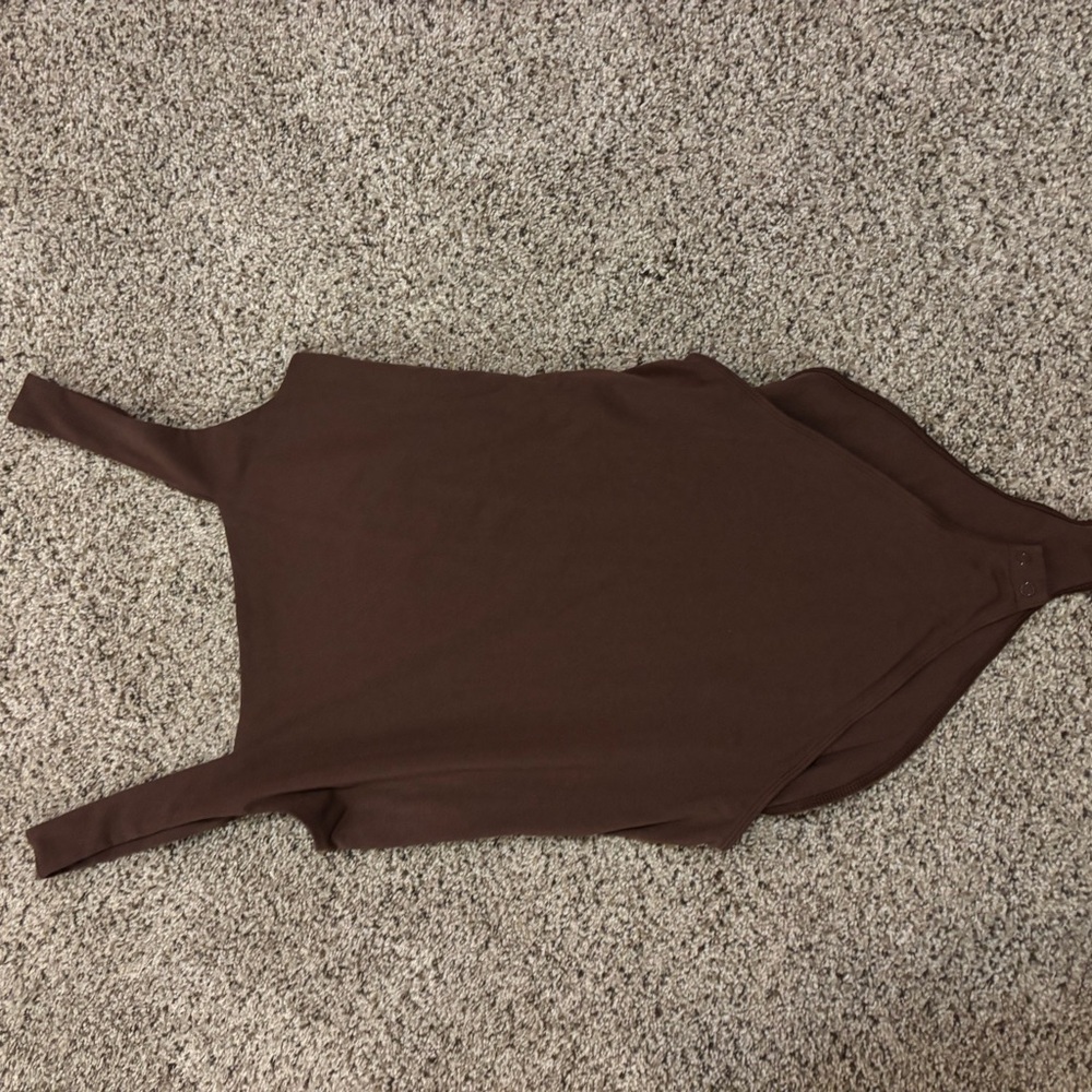 Brown Tank Bodysuit